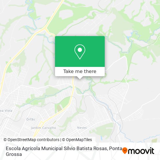 Escola Agrícola Municipal Sílvio Batista Rosas map
