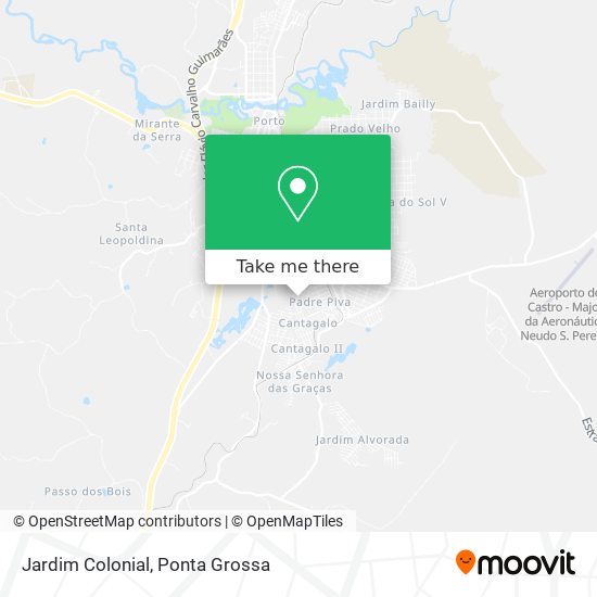 Mapa Jardim Colonial