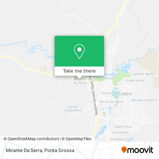 Mirante Da Serra map