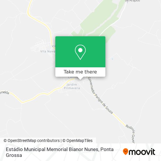 Estádio Municipal Memorial Bianor Nunes map