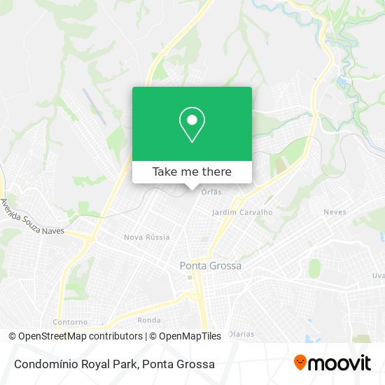 Mapa Condomínio Royal Park