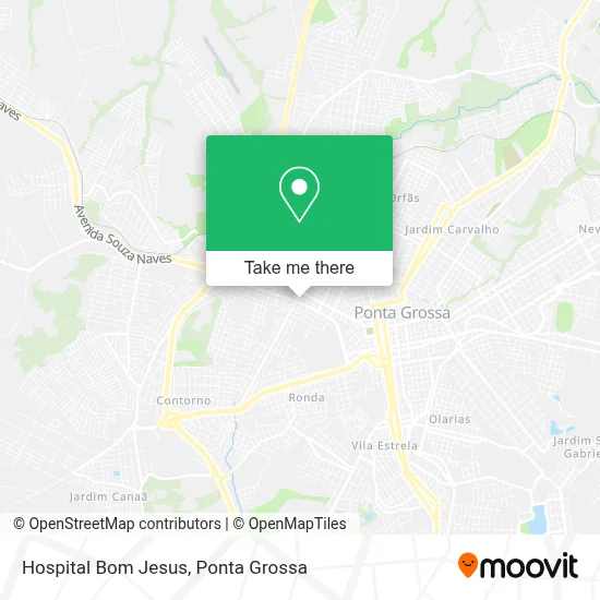 Hospital Bom Jesus map