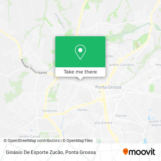 Ginásio De Esporte Zucão map