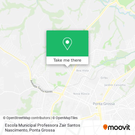 Escola Municipal Professora Zair Santos Nascimento map