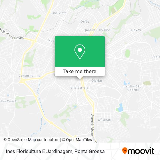 Ines Floricultura E Jardinagem map