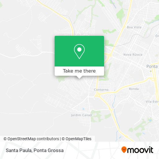 Mapa Santa Paula