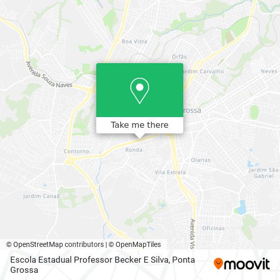 Escola Estadual Professor Becker E Silva map