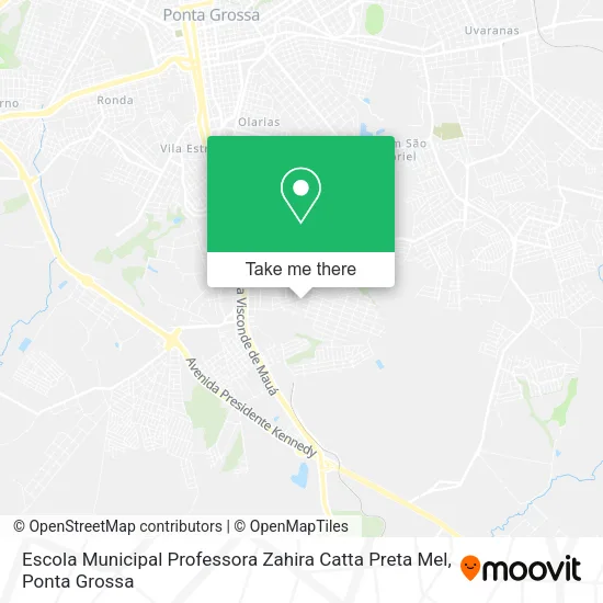 Escola Municipal Professora Zahira Catta Preta Mel map