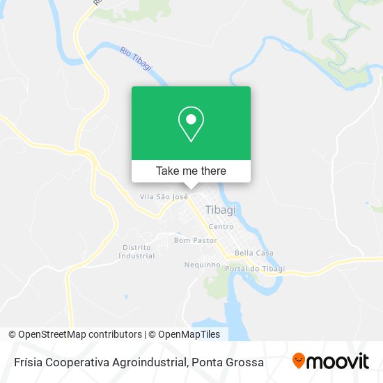Frísia Cooperativa Agroindustrial map