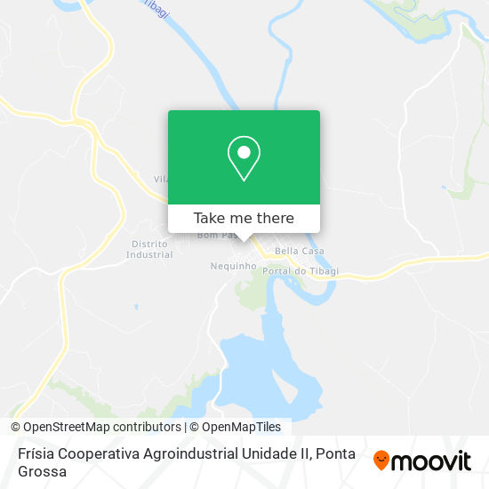 Frísia Cooperativa Agroindustrial Unidade II map