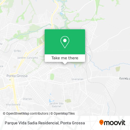 Parque Vida Sadia Residencial map