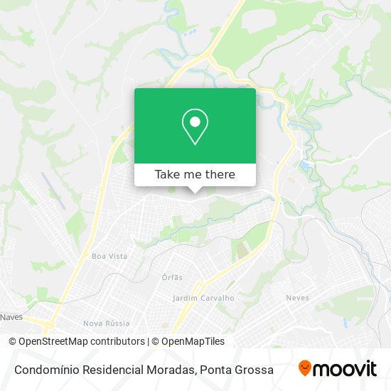 Condomínio Residencial Moradas map