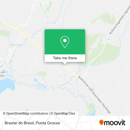Braslar do Brasil map