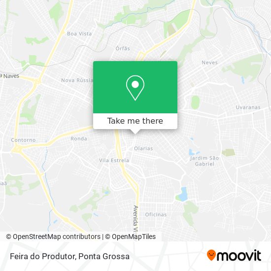 Feira do Produtor map