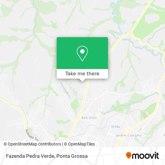 Fazenda Pedra Verde map