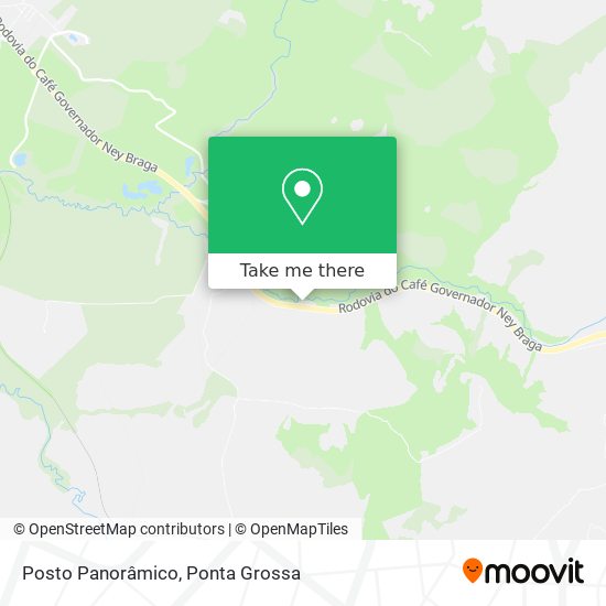 Mapa Posto Panorâmico