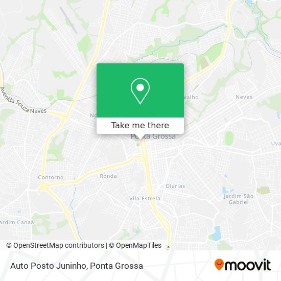Auto Posto Juninho map