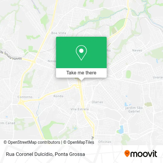 Rua Coronel Dulcídio map