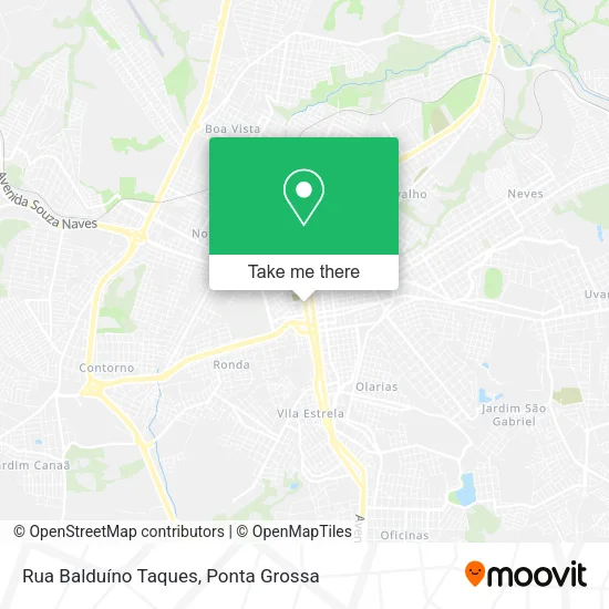 Rua Balduíno Taques map