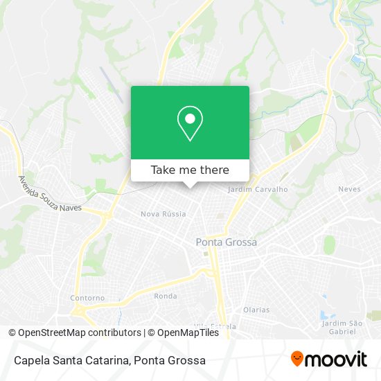 Capela Santa Catarina map