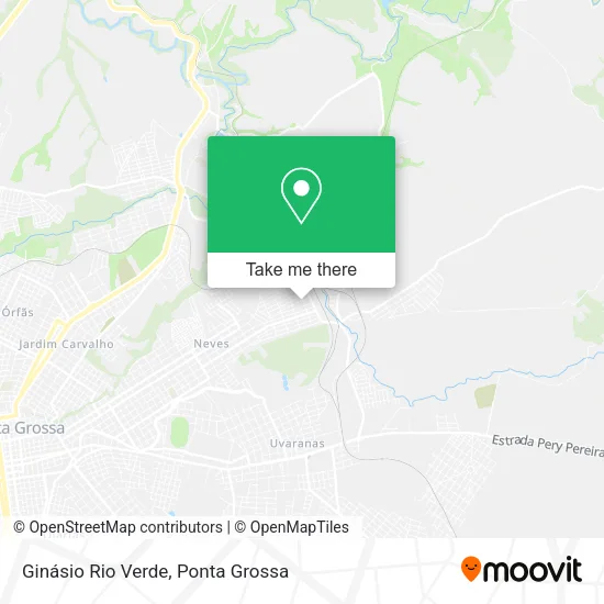 Mapa Ginásio Rio Verde