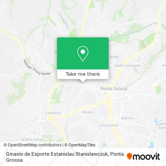 Ginasio de Esporte Estanislau Stanislawczuk map