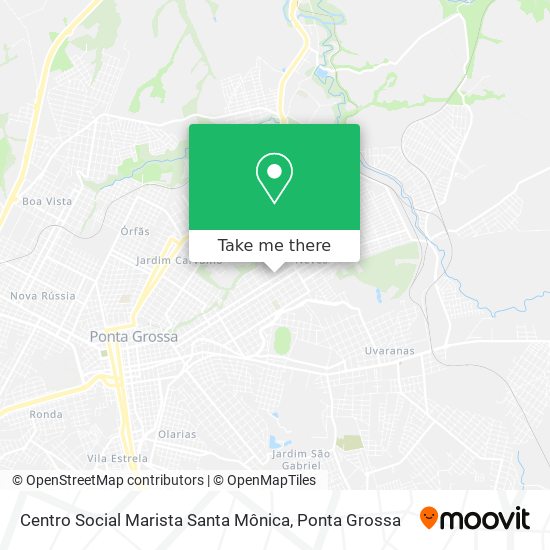Centro Social Marista Santa Mônica map