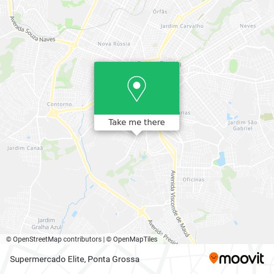 Supermercado Elite map