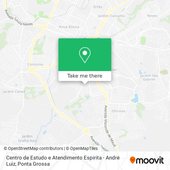 Centro de Estudo e Atendimento Espirita - André Luiz map