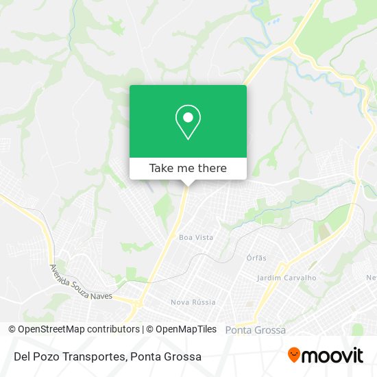 Del Pozo Transportes map