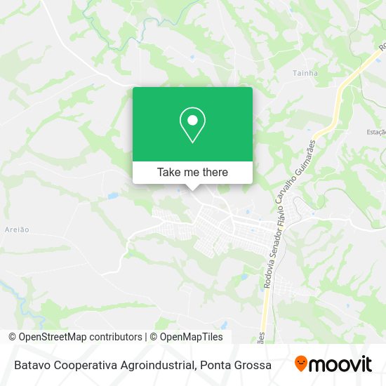 Batavo Cooperativa Agroindustrial map
