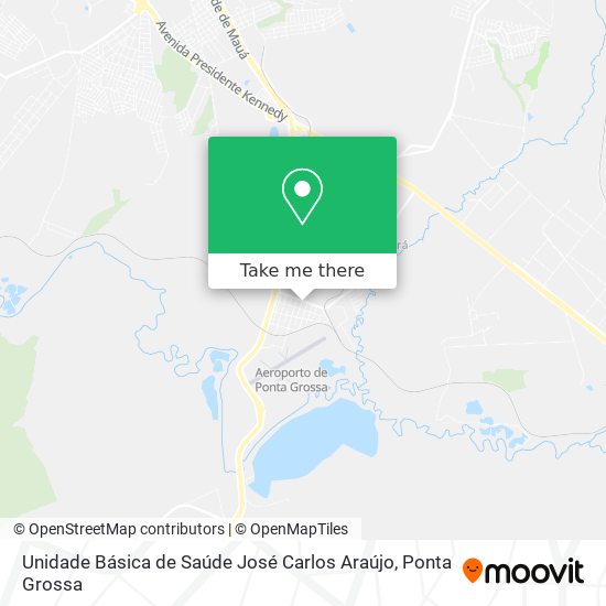 Unidade Básica de Saúde José Carlos Araújo map