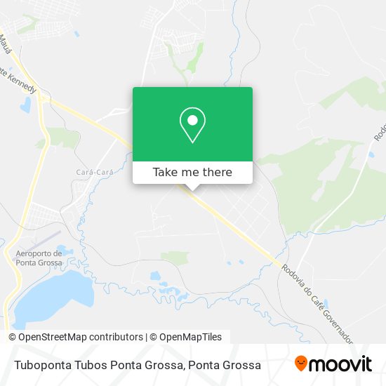 Tuboponta Tubos Ponta Grossa map