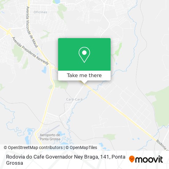Rodovia do Cafe Governador Ney Braga, 141 map
