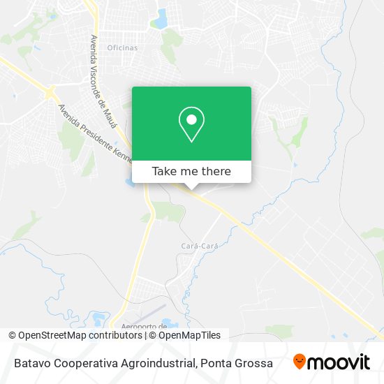 Batavo Cooperativa Agroindustrial map