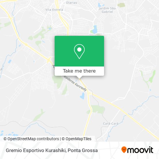 Gremio Esportivo Kurashiki map