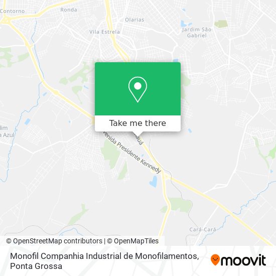Monofil Companhia Industrial de Monofilamentos map
