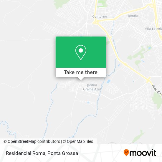 Residencial Roma map