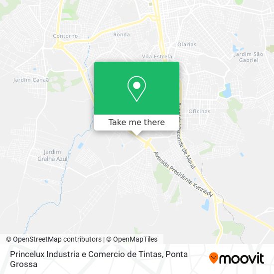 Princelux Industria e Comercio de Tintas map