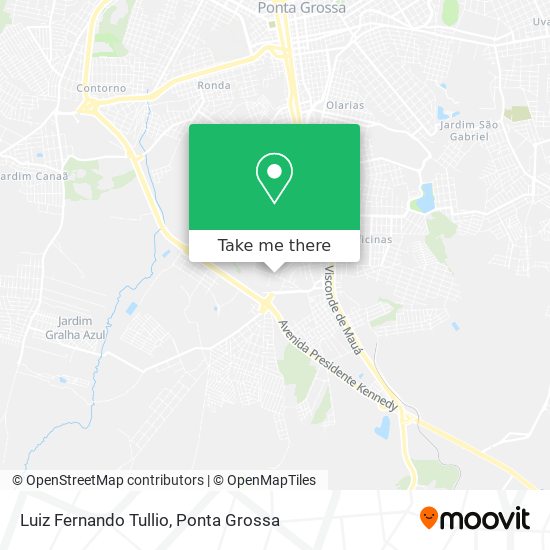 Luiz Fernando Tullio map