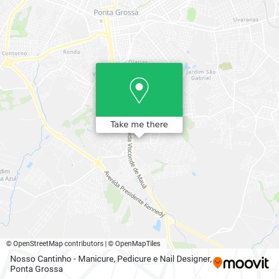 Nosso Cantinho - Manicure, Pedicure e Nail Designer map