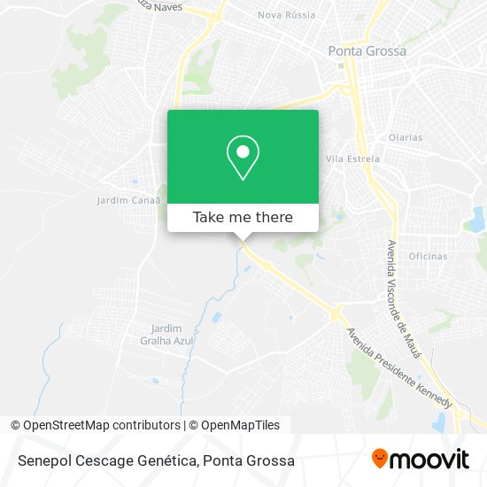 Senepol Cescage Genética map