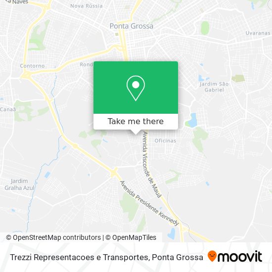 Trezzi Representacoes e Transportes map