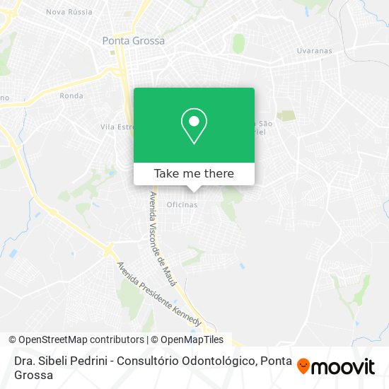 Dra. Sibeli Pedrini - Consultório Odontológico map