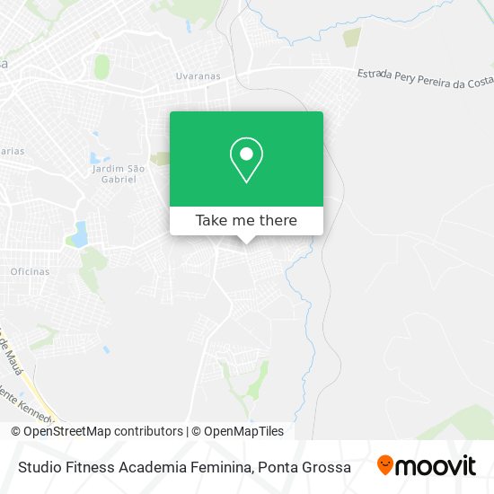 Studio Fitness Academia Feminina map