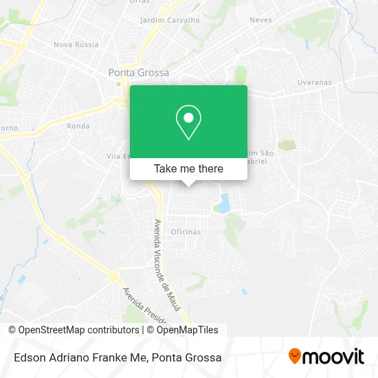 Edson Adriano Franke Me map