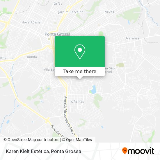 Karen Kielt Estética map
