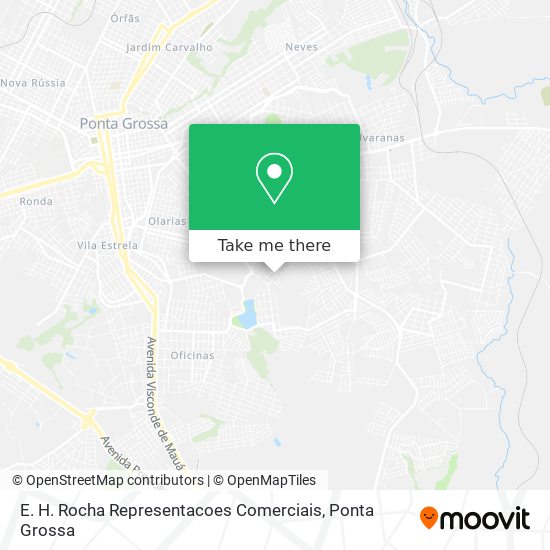 E. H. Rocha Representacoes Comerciais map