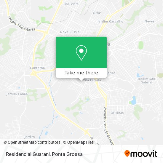 Residencial Guarani map