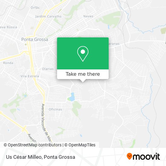 Us César Milleo map